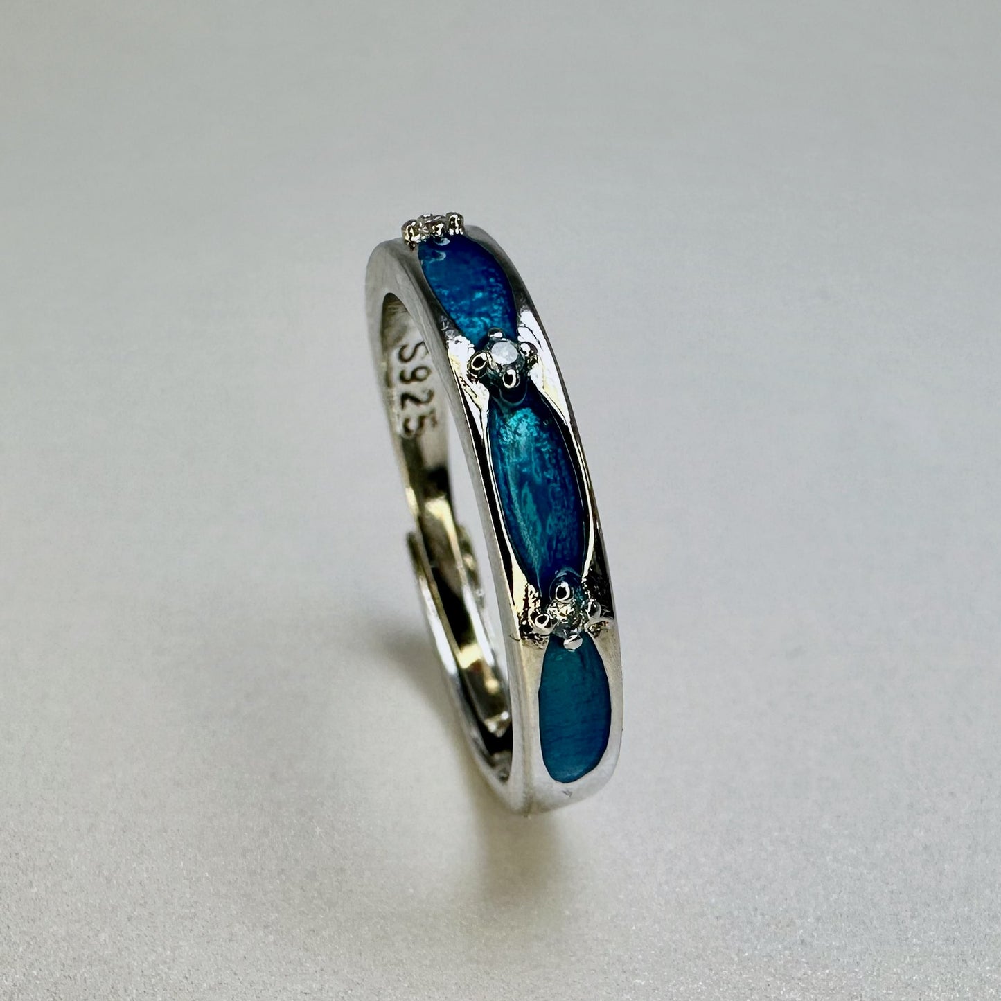 Elysian Azure Ring