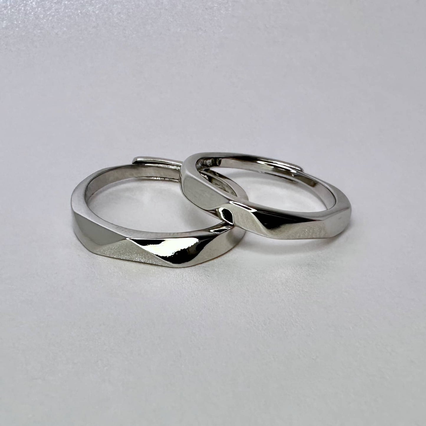 Obsidian Geometry Ring