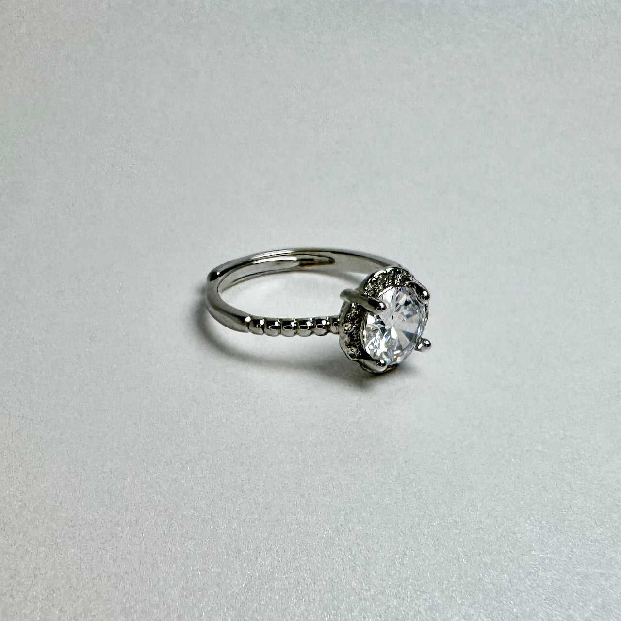 Radiant Halo Ring