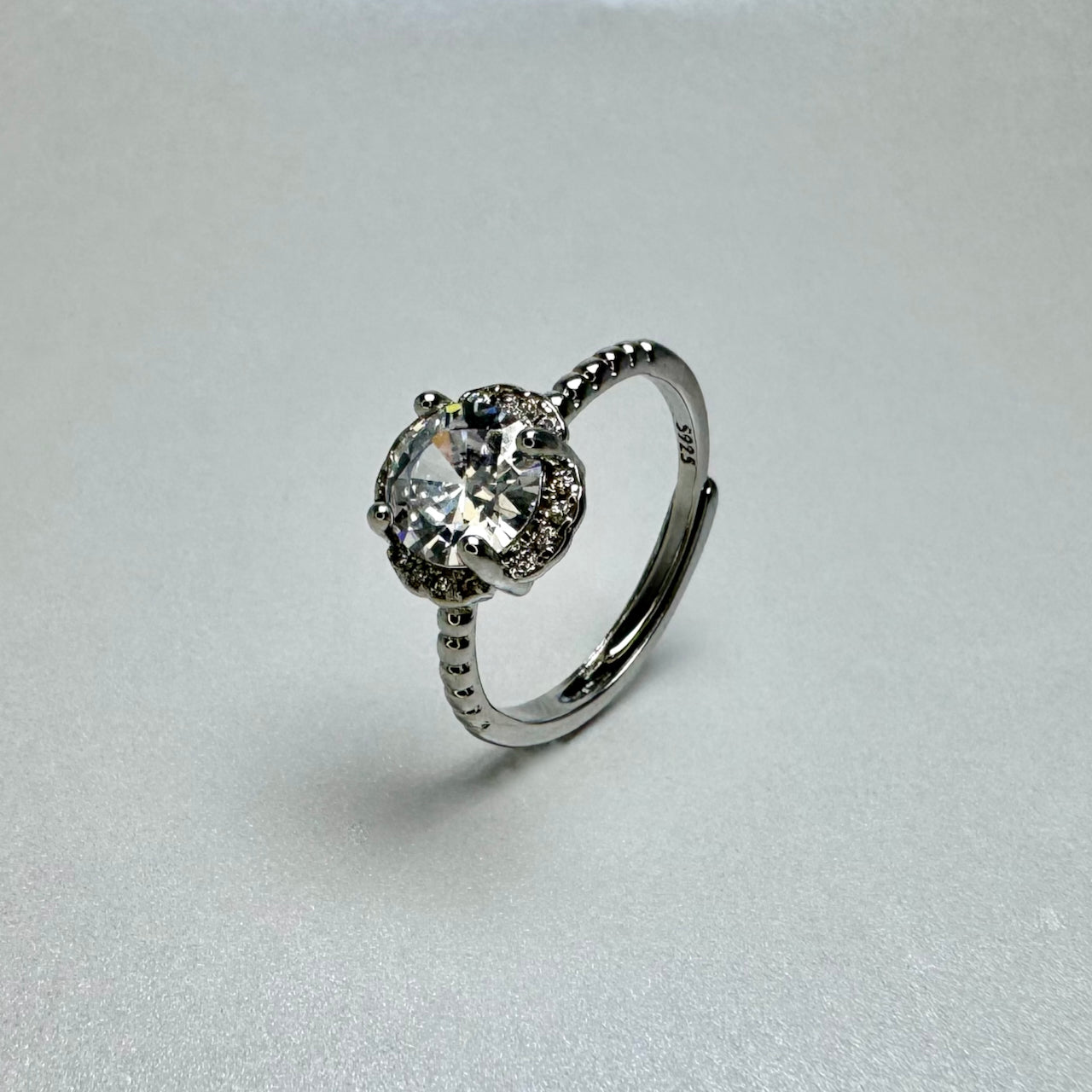 Radiant Halo Ring