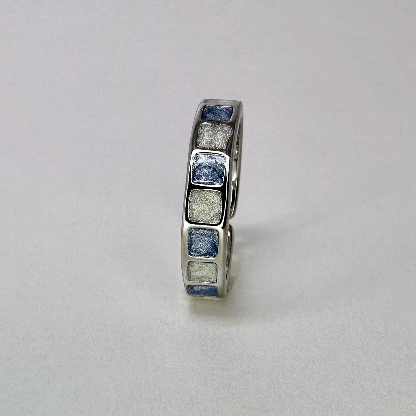 Azure Mosaic Ring