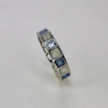 Azure Mosaic Ring