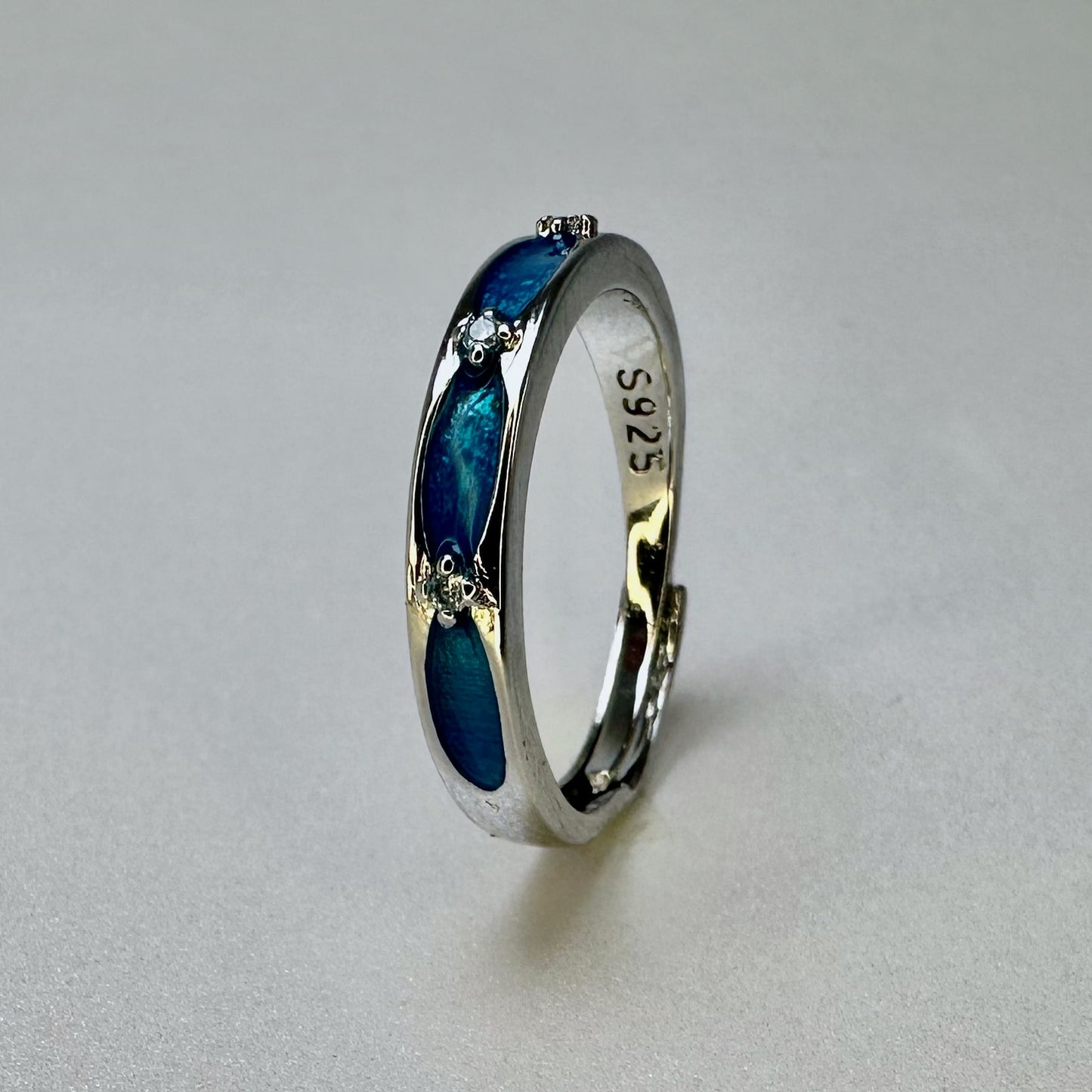 Elysian Azure Ring