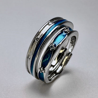 Elysian Azure Ring