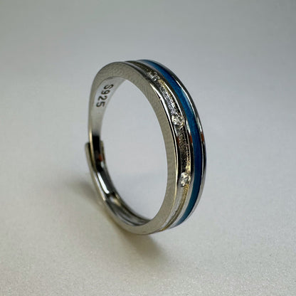Elysian Azure Ring