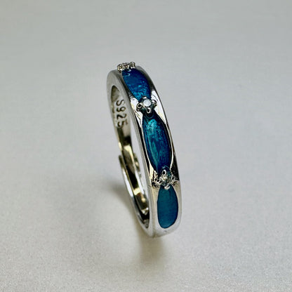 Elysian Azure Ring