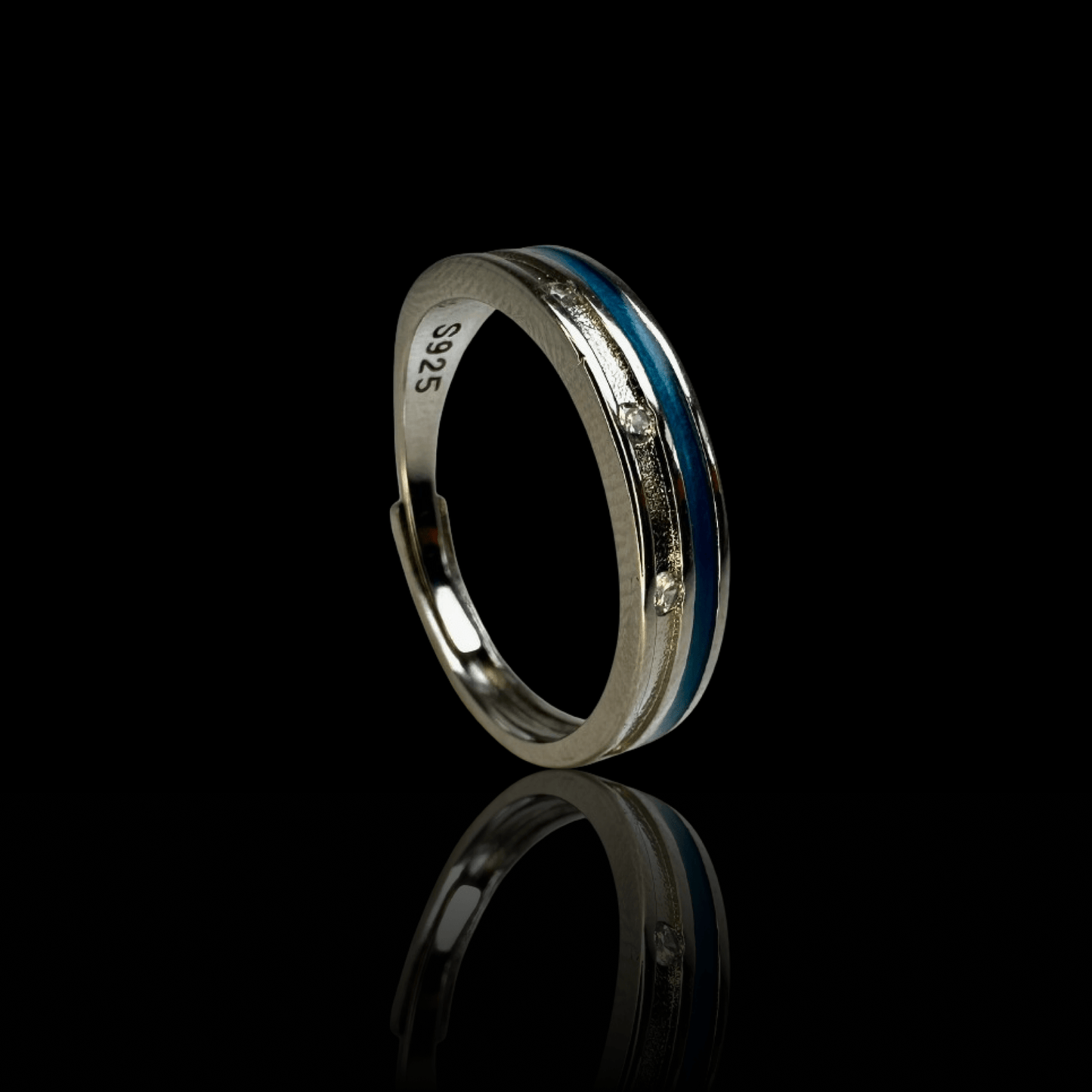 Elysian Azure Ring