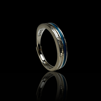 Elysian Azure Ring