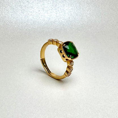 Emerald Radiance Ring
