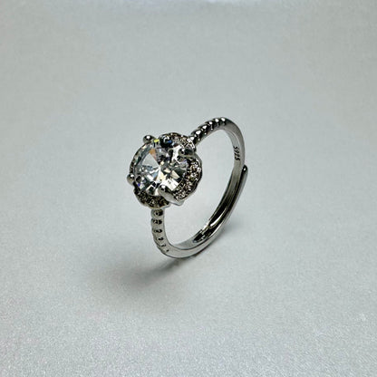 Radiant Halo Ring