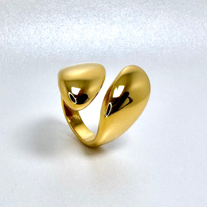Twin Crest Ring