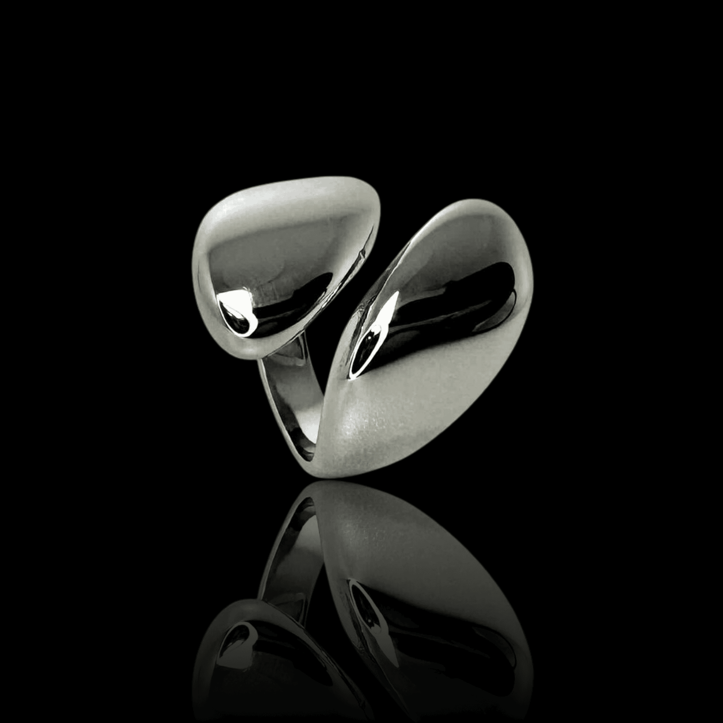 Twin Crest Ring